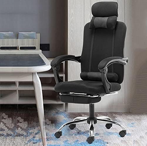 Computer Chair Office Chair Gaming Chair Desk Chair Office Recliner Chair Executive High Back Chair Computer Work Chair Backrest Leaning Function Ergonomic with Footrest Computer Chair Home Office D