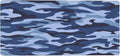 Blue Army Camo Camouflage Large Mouse Pad Gaming Mousepad Desk Mat for Desktop Computer Keyboard Waterproof Mouse Mat Desk Pad with Non-Slip Base for Game School Office Home 35.4 x 15.7