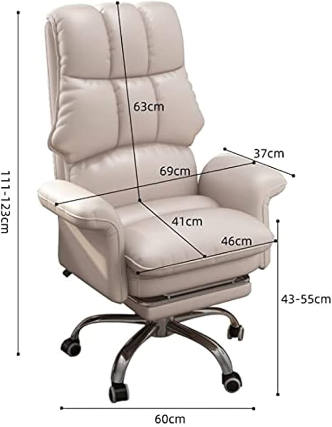 Gaming chair  Computer Chair with Wheels and Ar﻿ms Home Reclining Office Chair with Back Support Comfortable Boss Chairs Gaming Seat Sedentary Sofa Chair Swivel Backrest Chairs A ( Color : Black