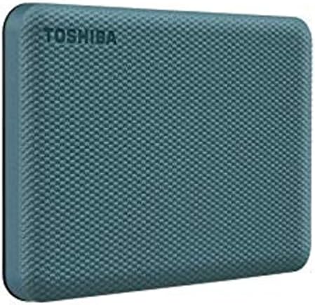 Toshiba Canvio Advance 2TB Portable External Hard Drive USB 3.0 Green - HDTCA20XG3AA