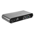 2 Computers 2 HDMI Monitor Automatic KVM Switch 8K@60Hz Hotkey Switching EDID Support 5.1/7.1 Audio and Microphone Aluminum Shell with Digital Display USB 3.0 Hub HDR10 with Cables