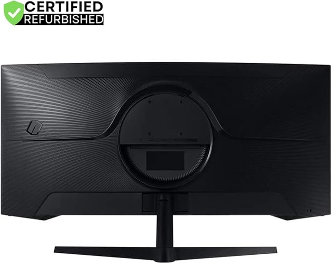 Samsung 34 inch Odyssey G55T WQHD 165Hz 1ms(MPRT) HDR Curved Gaming Monitor - (Renewed)