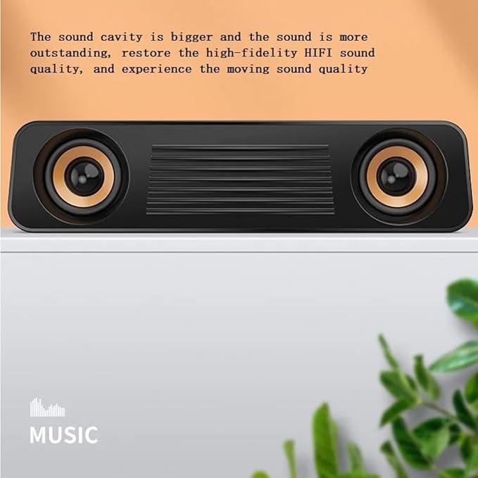 USB Wired Computer Speakers Desktop Soundbar Audio Speaker Multimedia Loudspeaker for PC Home Theater TV Stereo Surround Speaker
