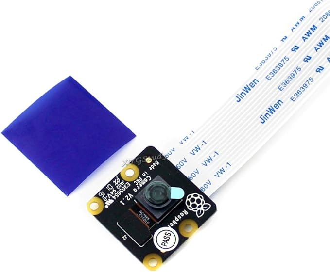 RPi Noir Camera V2 Kit for Raspberry Pi Official Infrared Night Vision Module Sensor 8-megapixel 3280×2464 1080p V2.1 for Raspberry Pi 5 4 Zero CM3/3+/4 Jetson Nano VisionFive2 @XYGStudy