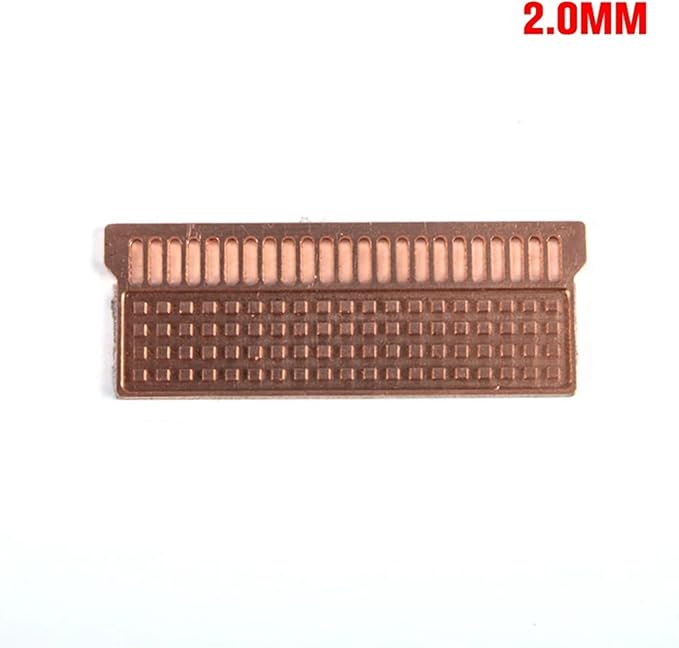 1pcs Laptop Memory Radiator Cooling Memory Bar Radiator 0.5/1.5/2/3mm Pure Copper 6.3×2.3cm(2mm)