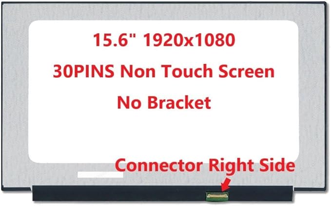 New 15.6 Screen Compatible with ThinkPad E15 Gen 3 Gen 4 fit N156HGA-EA3 B156HTN06.1 B156HTN06.2 Laptop Replacement Screen