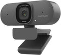 NUROUM V15AF 2K Webcam for PC 1080P 60fps Autofocus HD Webcam with Dual Noise Cancelling Microphone 75° FOV&ampLight Correction USB Web Camera Plug&ampPlay for Zoom/TeamsGrey