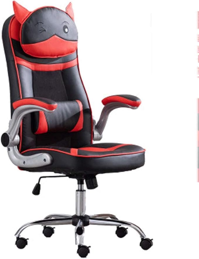 YYDS Chair Gaming Chair Executive Ergonomic Swivel Chair with Headrest and Lumbar Pillow Rotating Lifting Handrail Esports Chair Ergonomically (Color : G Size : Aluminum Alloy feet)