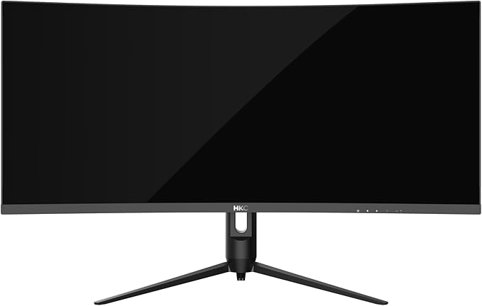 HKC CG345UK 34 Curved VA Gaming Monitor UltraWide 3440×1440 240Hz 1ms DIC HDR400 95% DCI-P3 Adjustable HAS DP+HDMI 2.1