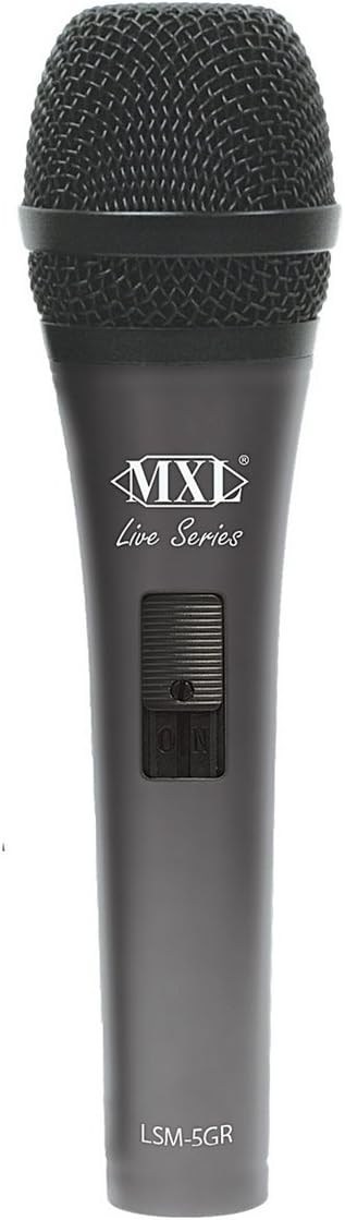 MXL MXLLSM5GR Handheld Magnetic Control Vocal Dynamic Microphone