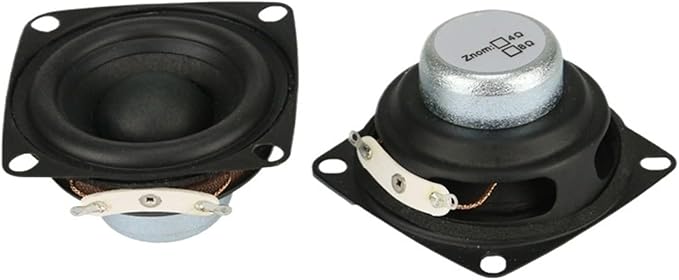 2PC 2 inch 4OHM 12W Full Range Speakers Magnetic NdFeB High-Power Alto Treble Vocal Sound Desktop PC Speaker DIY 4ohms
