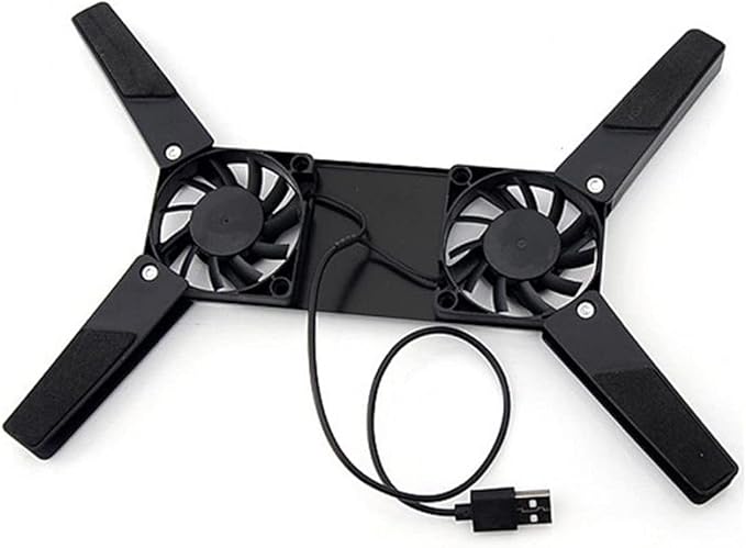 JSEIAJB Laptop Cooler Pad Stand Base Cooling Foldable Fan Portable Convenient Notebook Cooler Notebook Computer Accessories