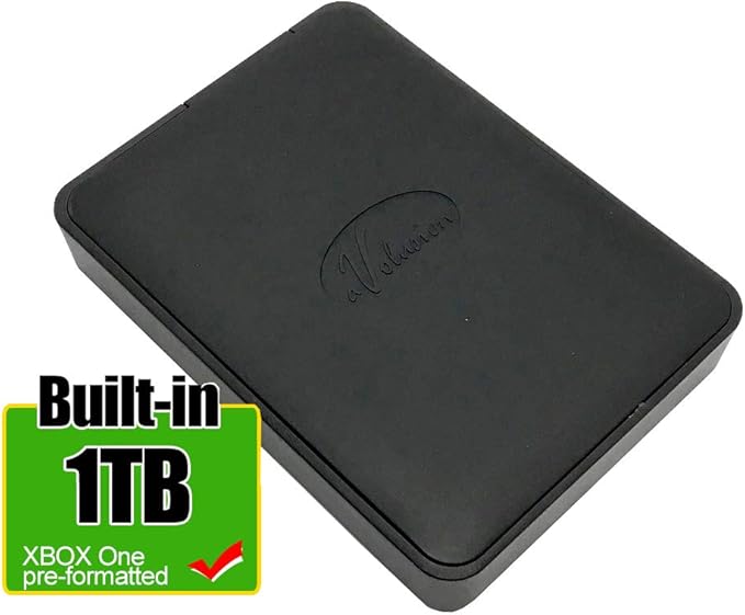 Avolusion 1TB USB 3.0 Portable External Gaming Hard Drive (Xbox One Pre-Formatted) HD250U3-X1-1TB-XBOX - 2 Year Warranty
