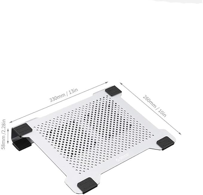 Gaming Laptop Cooler 12-15.6inch Strong WindDual USB 2.0 Ports Adjustable Mount Stand (Color : A)