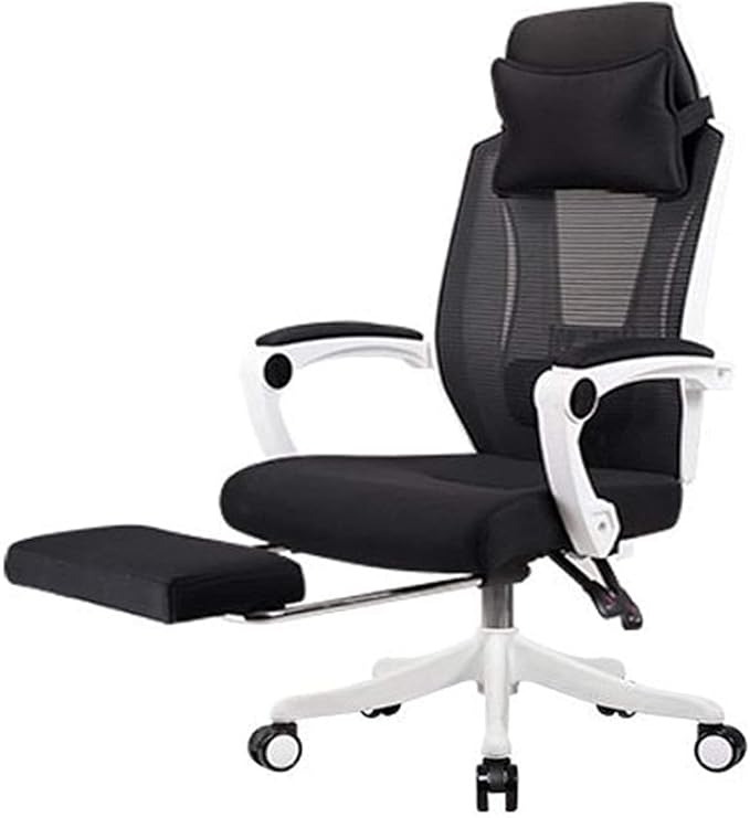 Office Chair Gaming Chair Reclining Computer Chair Office Chair Nap Pedal Boss Chair Home Swivel Chair PC Computer Desk and Chair Chair (Color : Gray 2 Size : One Size) Needed