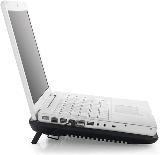 Gaming Laptop Cooler Single Fan Led Dual USB Port Laptop Cooling Pad with Stand Function for Laptop Cooler