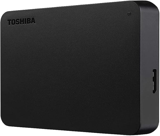 Toshiba Canvio Basics 4TB Portable External Hard Drive USB 3.0 Black - HDTB440XK3CA