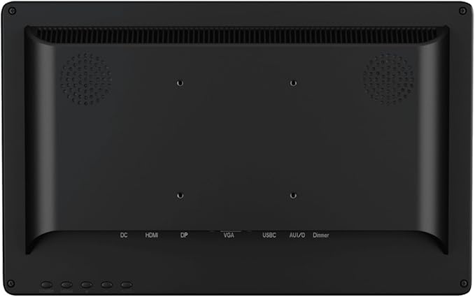 Beetronics 13 Inch Touchscreen Monitor | Full HD 1080p | 13TS7 – Industrial-Grade Professional Grade Multi Touch Display for PC Mac Linux – HDMI DisplayPort USB-C VGA Inputs