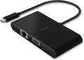Belkin USB-C Multimedia + Charge Adapter 4K HDMI/USB-A/USB-C/VGA 4.9 ft Black