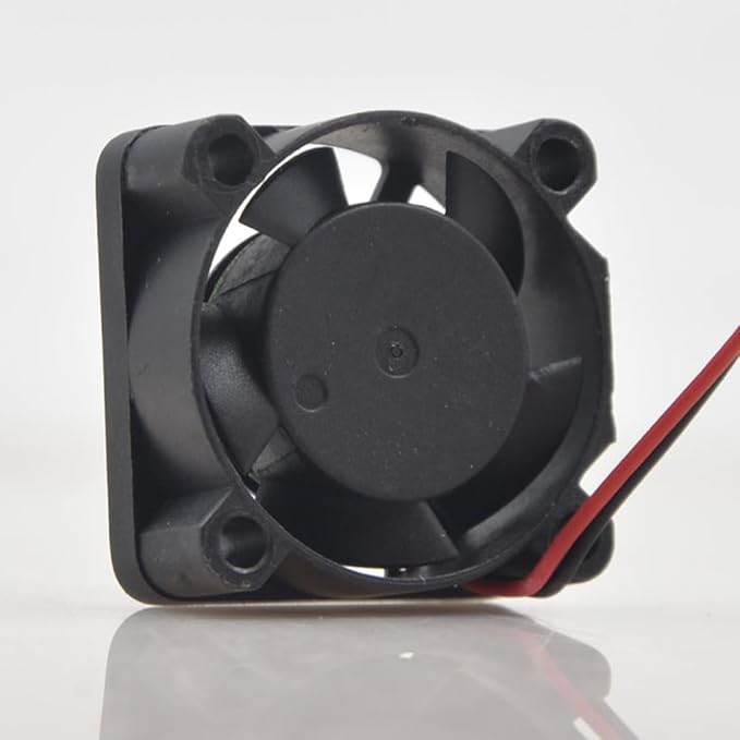 DFB251012M 25mm 12V Silent Small Fan - 2-Wire 2-Pin Notebook Cooling Fan Low Noise High Speed 3.23CFM Airflow