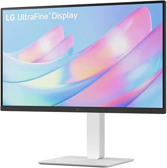 LG 27US550-W 27 4K 3840x2160 UHD Ultrafine HDR10 IPS Borderless Design PC Monitor Bundle with Elite Suite 18 2X HDMI Cable and Deco Gear CPS Exclusive 26 Month Protection Pack (BEACH-CPS-26M500)