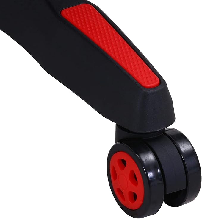不二貿易(Fujiboeki) Fuji Boeki 19427 Rays Gaming Chair Personal Chair Width 27.0 x Depth 25.8 x Height 46.5-49.2 inches (68.5 x 65.5 x 118-125.5 cm) Red Mesh Rotatable Reclining