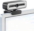 GIZNXBA Webcam with Microphone &amp Privacy Cover for PC/Laptop USB Computer Camera Plug &amp Play with Auto Light Correction Wide Field of View for Video Calls Live Streaming(1080P)