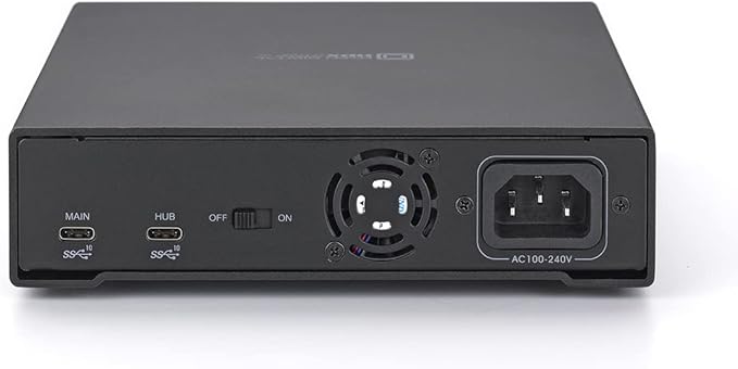 HDX Pro C 10TB USB-C Enterprise 7200RPM External Hard Drive w/LockBox