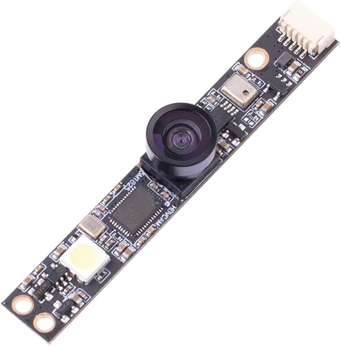 OV5640 USB Camera Module 5MP Fixed Focus 160 Degree Camera for Win XP Win7 Win8 Vista Mac Linux Android 4.0 Jetson Nano with Flash Microphone Support OTG Standard UVC Protocol Driver-Free