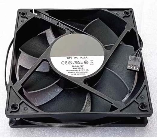 High-Performance 120mm Cooling Fan - 12V 0.20A 4-Pin for Optimal Laptop Cooling - Model 31-00479 31-OO479 RWF0025