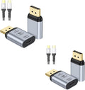 USB C to DisplayPort Adapter with USB Video Cable 4K@60Hz Uni-Directional USB C Female to DP Male Adapter Thunderbolt 4/3 to DP Converter Compatible with i-/Phone 17 Galaxy MacBok Pro- 2 Pack