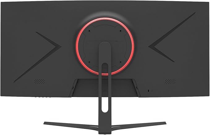 CRUA 30Inch Ultrawide Curved Monitor 21:9 FHD(2560x1080P) VA Computer Monitor 120% sRGB 100HZ 1500R PC Monitors Support FreeSync Wall-Mounted with HDMI/DP Display Port-Black