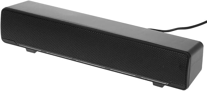 Computer Speakers for Desktop 3.5mm Audio + USB Wired Computer Speaker Stereo Subwoofer Powerful Music Player Bass Surround Sound Box for PC Laptop