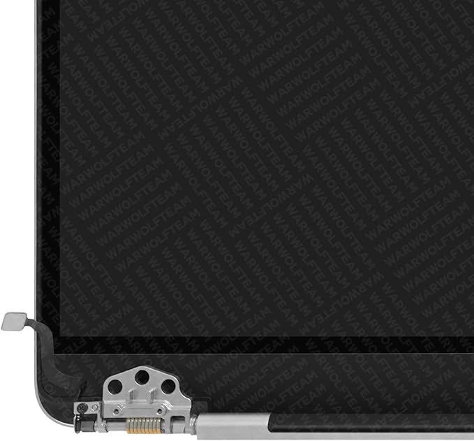 14inch Compatible with MacBook Pro A3112 M4 2024 A3185 M4 2024 A3401 M4 Pro/Max 2024 EMC 8623 EMC 8894 3024 x 1964 LCD LED Screen Replacement Whole Hinge-up Assembly (Silver)