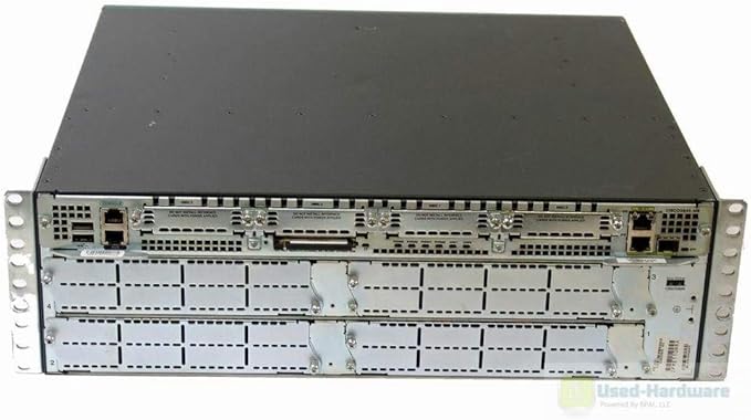 CISCO3845 Dual AC Power Gigabit ROUTER 3845 1GB/128F ADVENTERPRISEK9 IOS 15.1 (Renewed)