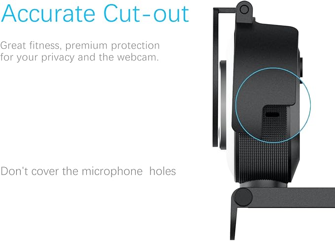 Angetube 1080P Streaming Webcam Kits 967 HD Web Camera with Microphone and Light Software Control Webcam Cover - Web Cam Privacy Shutter to Protect Lens and Security