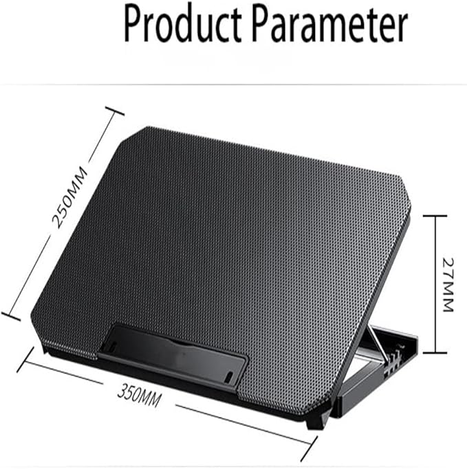 JSEIAJB Laptop Cooling Pads Large Size for 12-16 Inch Notebook Silent Gaming Laptop Cooler Wind Speed Adjustable Laptop Stand