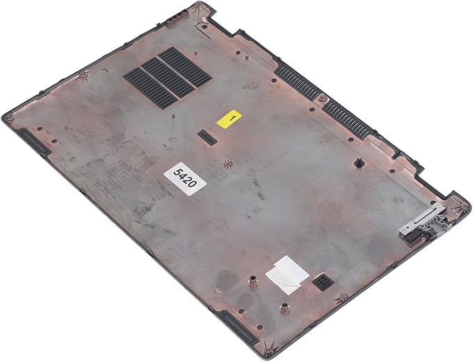 GOTOTOP Latitude 5420 E5420 Laptop Bottom Cover ABS Plastic Replacement Base Cover with Ventilation Design for Enhanced Cooling Silver