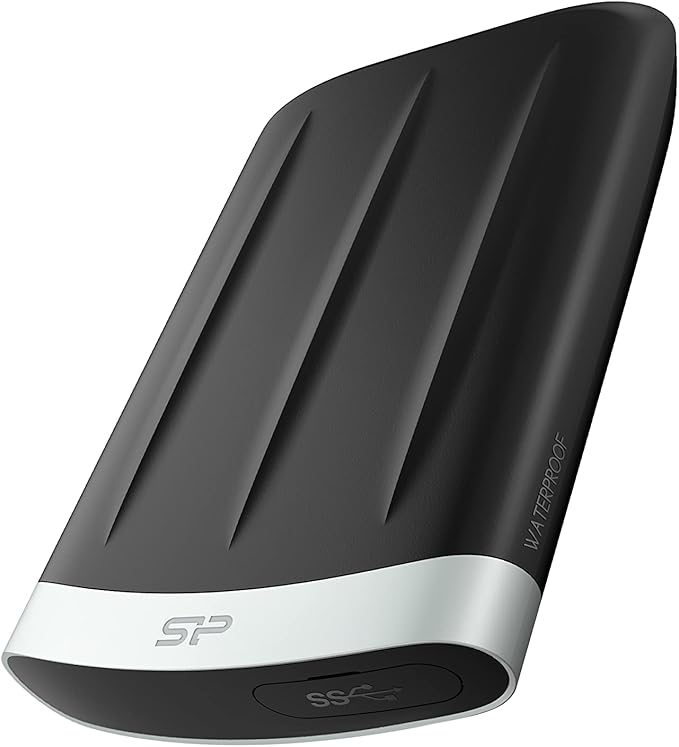 Silicon Power Armor A65B External Hard Drive 1000 GB BlackGrey