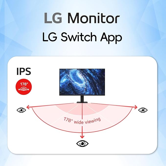 LG 32 QHD IPS Monitor 2560 x 1440 100Hz HDR10 99% sRGB USB-C with 15W Power Delivery 3-Side Borderless Design Dynamic Action Sync Tilt Adjustable for Home Office and Productivity