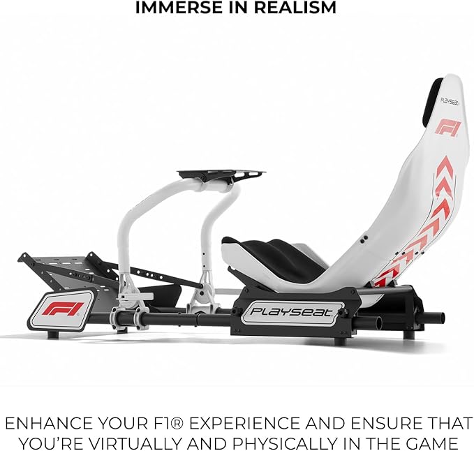 Playseat® Formula Instinct - F1® Edition Racing Simulator - Simracing Authentic F1® Racing Position Direct Drive Open Cockpit Design