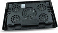 DOITOOL USB Laptop Cooling Pad with 5 Fans Cooler Base Black Multi-Angle Adjustable Laptop Cooling Device Suitable for Gaming and Office Use