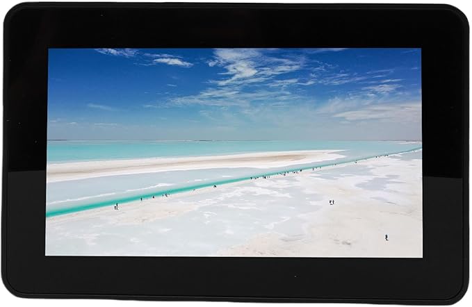 DSI Capacitive Touch Screen 7 Inch 1280x720 IPS Display with Stand Portable Monitor for RasPi5 CM5 4B CM4 3B+ 3A+ 3B CM3+ CM3 Bookworm System Support