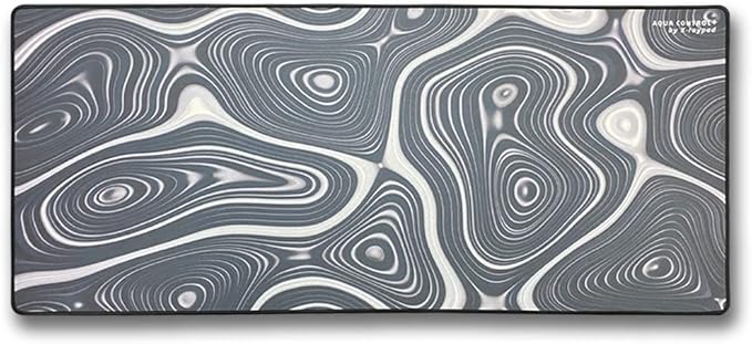 X-Raypad Aqua Control Plus ROB Gaming Mouse Pad Ultra-High Precision Mouse Pad with Perfect Speed and Control Capability Consistent X and Y Glide Designed for Fps Players with Low DPI Requirements