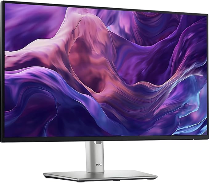 Dell DELL-P2425H 24 inch Full HD 1080p 16:9 LED Monitor Black/Silver Bundle with 2X Deco Gear 6FT Universal 4K HDMI 2.0 Cable and Deco Gear CPS Exclusive 26 Month Protection Pack (BEACH-CPS-26M250)