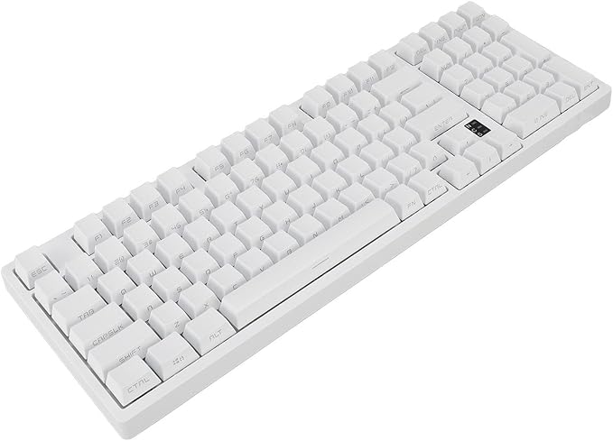Bewinner 98 Key Mechanical Keyboard Tri Mode BT5.0 3.0 2.4GHz USB C Hot Swappable Custom Keyboard Brown Switch RGB Gaming Keyboard for PC Tablet