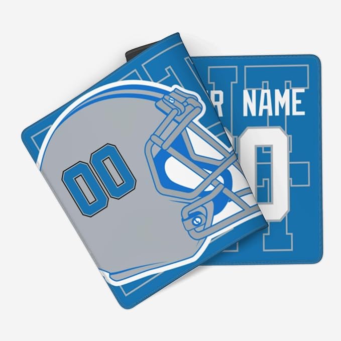 ANTKING Detroit Mouse Pad for Men Women Youth Gifts Custom Name and Number Desk Pad