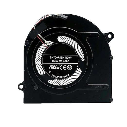 Laptop Cooling Fan Cooler for BN7007S5H-N00P BN7007S5H-N01P DC5V 0.45A 4Pin(RED)