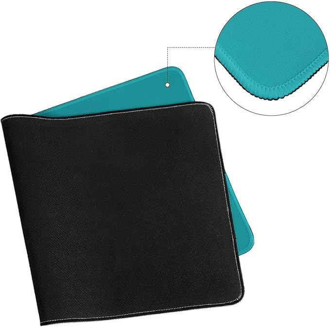 Desk Pad Large Mouse Pads Solid Ocean Blue Teal Desk Mat for Computer Laptop &amp Gaming Desk Mousepad Writing Mat for GamerOffice &amp Home 12 x 24inch