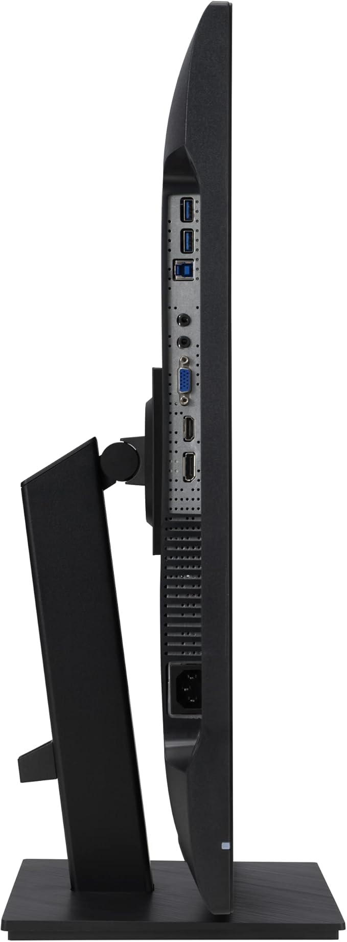 ASUS 24” 1080P Monitor (VA24EQSB) - Full HD IPS 75Hz Built-in Speakers Eye Care Low Blue Light Flicker Free VESA Mountable Height Adjustment Frameless DisplayPort HDMI VGA USB HubBlack